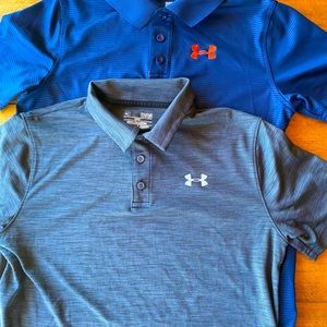 Set of two boys short sleeve golf shirts